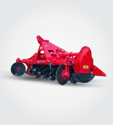 Rotavator rotary tiller by KS Powertech for soil preparation and field tilling in agriculture